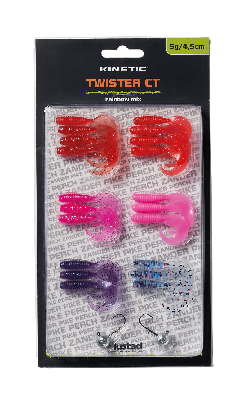 Kinetic Twister CT - Rainbow Mix 4.5cm 5g - VIVADO