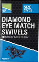 Preston Innovations Diamond Eye Match Swivels VIVADO