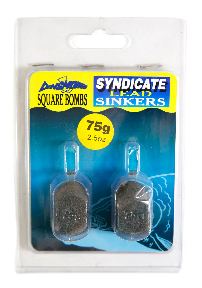 Dinsmores Syndicate Lead Sinkers Square Bombs - VIVADO