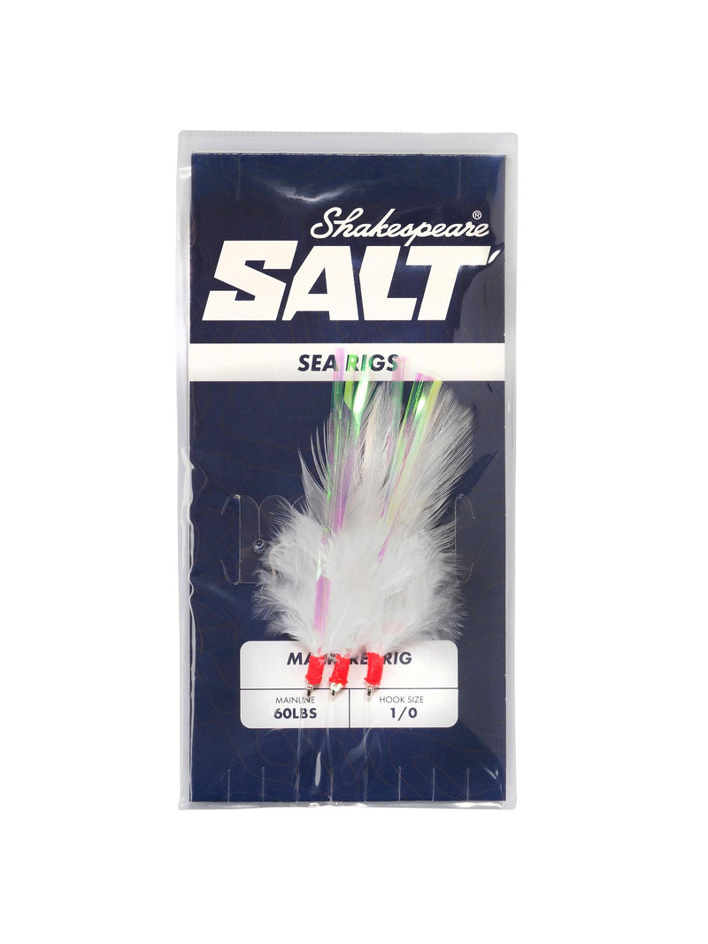 Shakespeare SALT Rigs - Mackerel White SHAKESPEARE