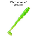 Crazy Fish Vibro Worm Lures 10cm CRAZY FISH