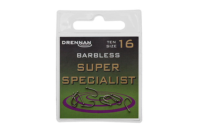 Drennan Barbless Super Specialist hooks - VIVADO
