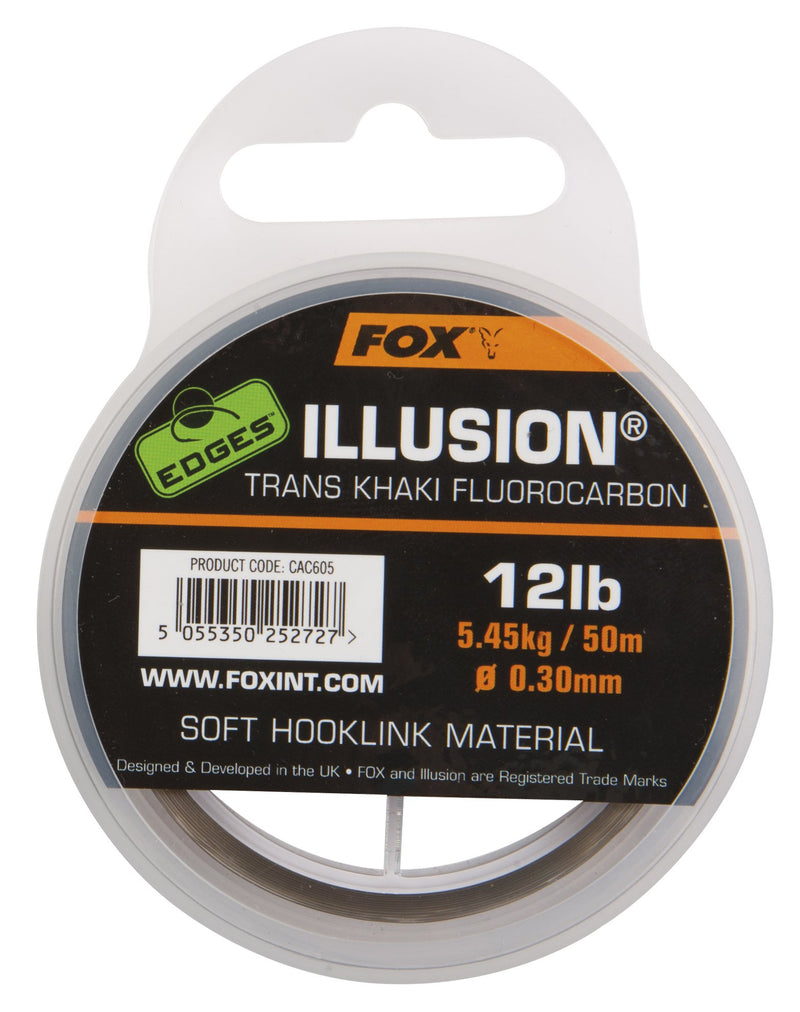 Fox Edges Illusion Trans Khaki Soft Hooklink - VIVADO