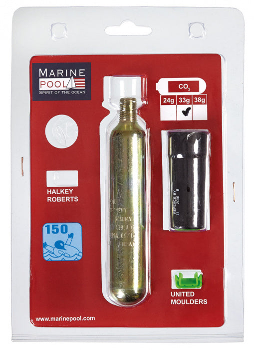 Marinepool Deckvest Re-arming Kit (33g cylinder)