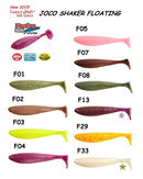 Lucky John JOCO Shaker FLOATING Drop Shot Lure 3.5'' (4 pcs/pack) - mackerel scent - VIVADO