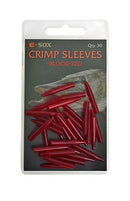 Drennan crimp sleeves blood red - VIVADO