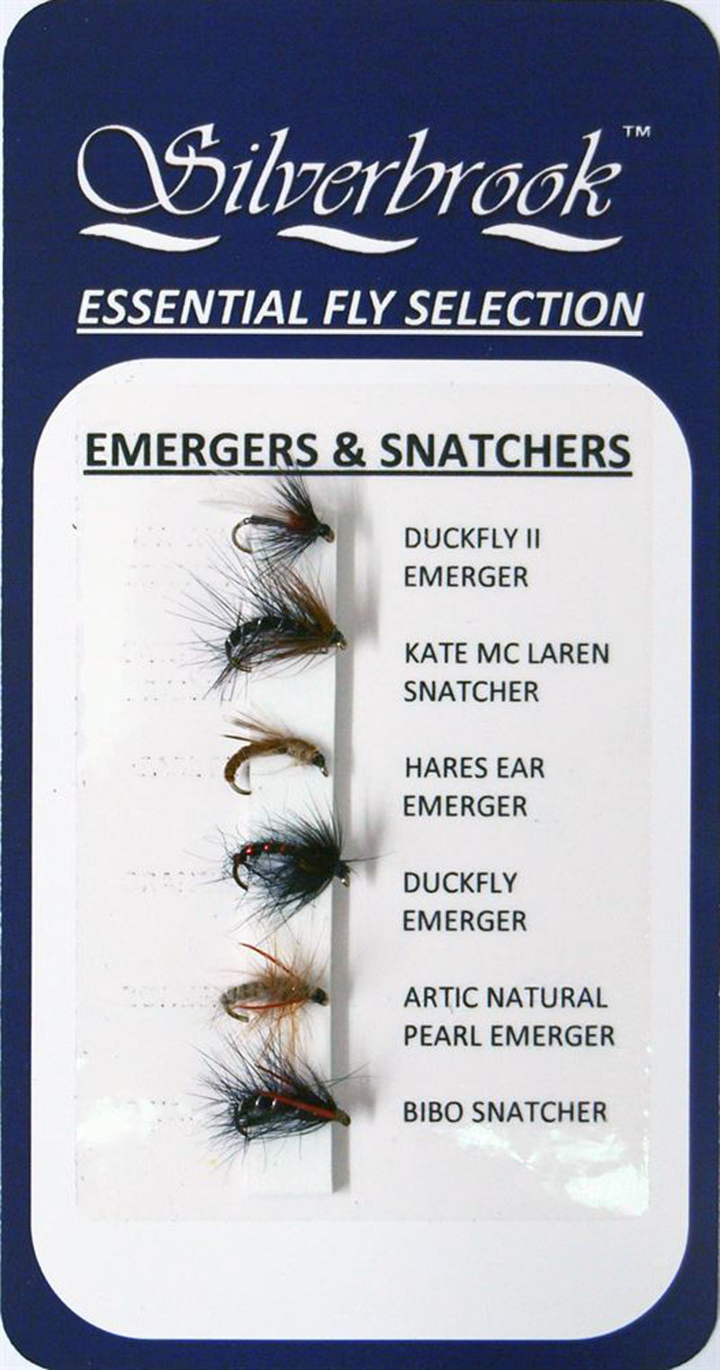 Silverbrook Essential Fly Selection EMERGERS & SNATCHERS - VIVADO