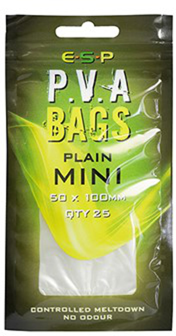 ESP Mini PVA Bags 50x100mm - Plain - VIVADO