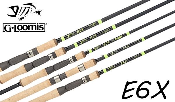 g loomis e6x casting rod 7'4 hvy swimbait G. Loomis E6X 844C MBR Mag Bass Casting Rod 2.1m 7-28g 1piece