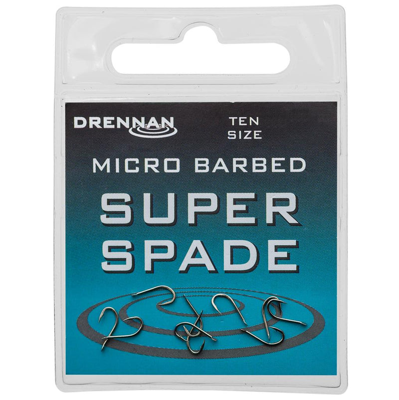 Drennan Super Spade Hooks Micro Barbed Spade End