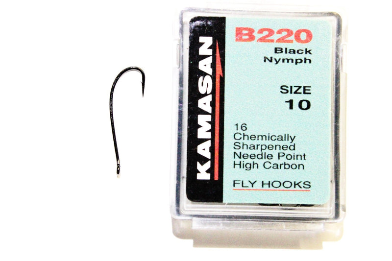 Kamasan B220 Trout Fly Tying Hooks