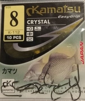 Kamatsu Crystal hooks black - VIVADO