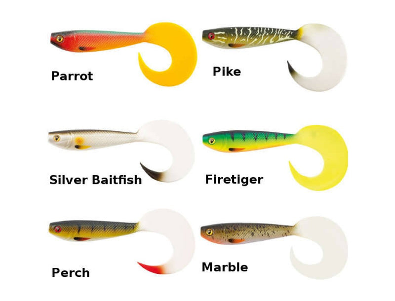 Fox Rage Pro Grub 16cm Shad lures - VIVADO