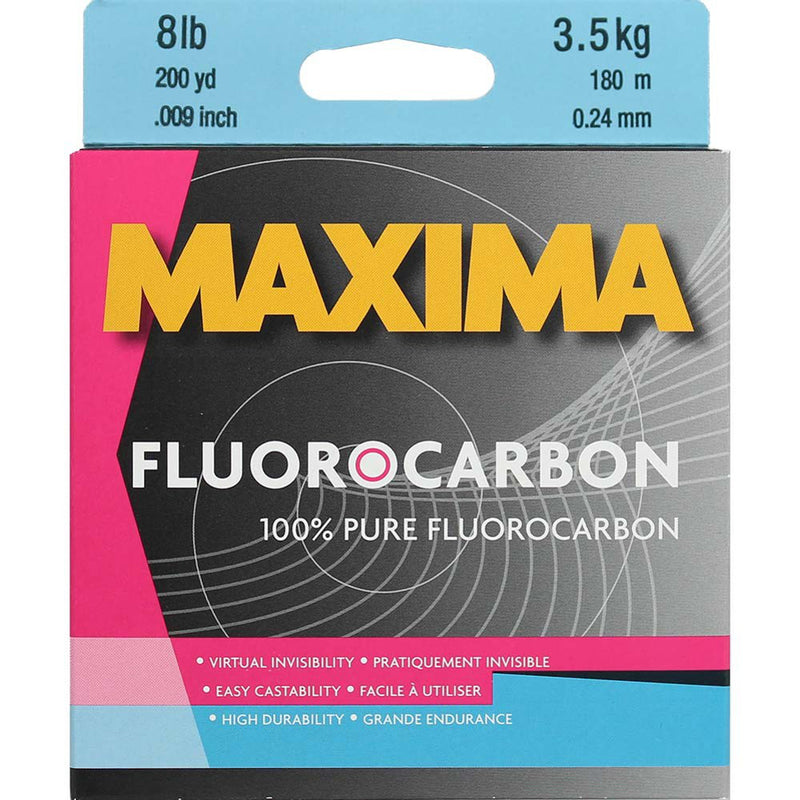 Maxima One Shot 100% Pure Fluorocarbon 180m Clear - VIVADO