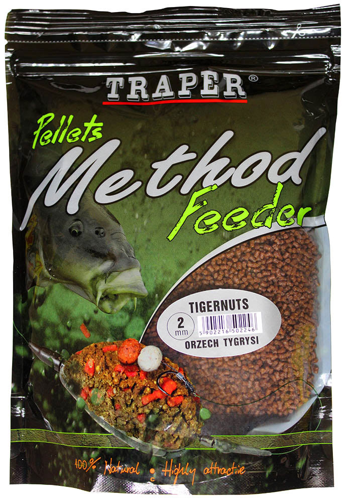 Traper Method Feeder Pellets 2mm 500g Tigernuts