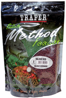 Traper Method Feeder Pellets 2mm 500g Halibut Red TRAPER