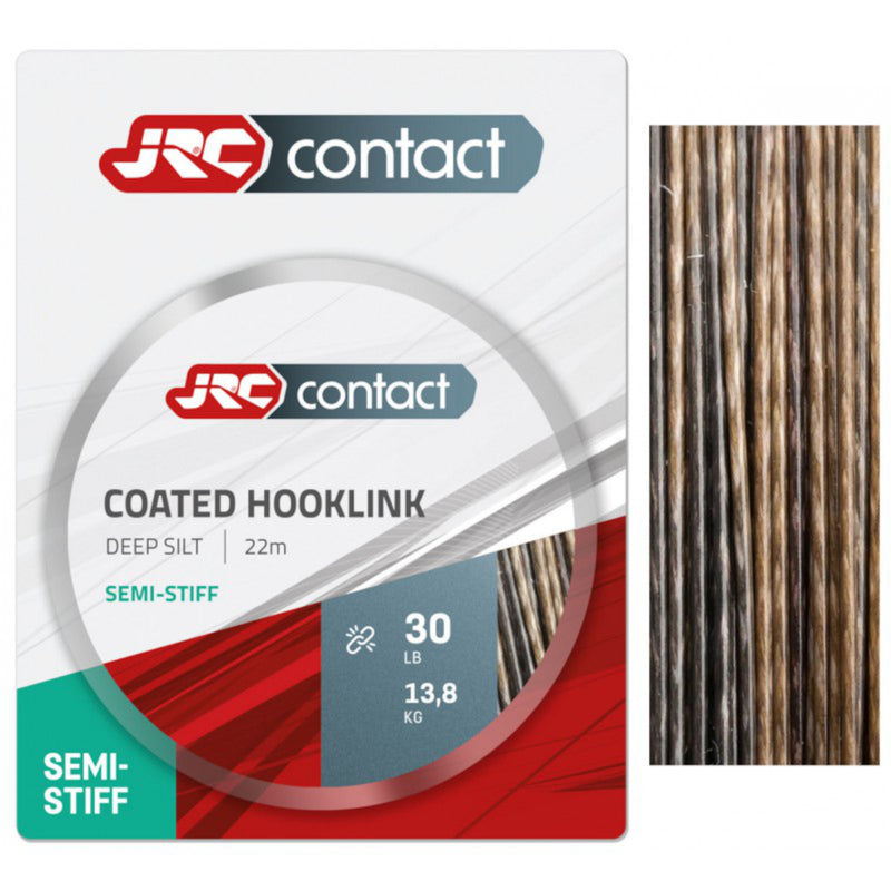 JRC Contact Coated Hooklink Semi Stiff 22m