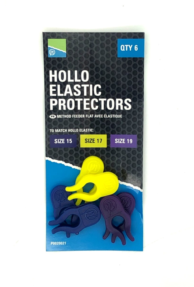 Preston Innovations Hollo Elastic Protectors Blue-Yellow-Purple