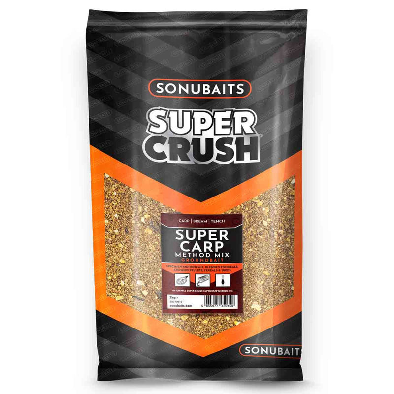 Sonubaits Supercrush Super Carp Method Mix Groundbait 2kg