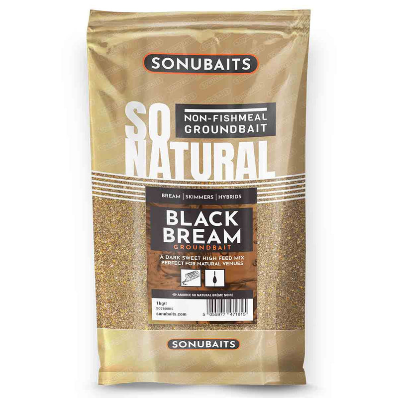 Sonubaits SO NATURAL BLACK BREAM 1kg - VIVADO