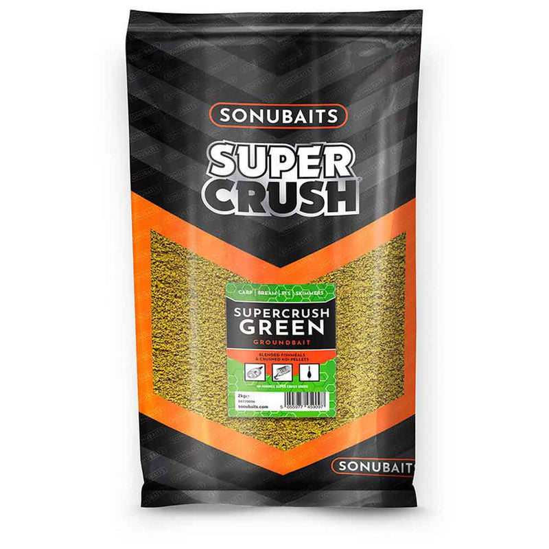 Sonubaits Supercrush Green Groundbait 2kg
