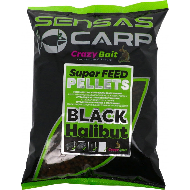 SENSAS SUPER FEED PELLETS 2mm Halibut