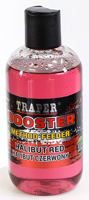 Traper Method Feeder Booster 300g Halibut Red