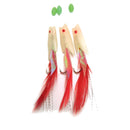 Tsunami 3 Hook Mackerel Rig Small Glo Body