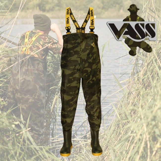 Vass-Tex 800 Camouflage Chest Wader - VIVADO